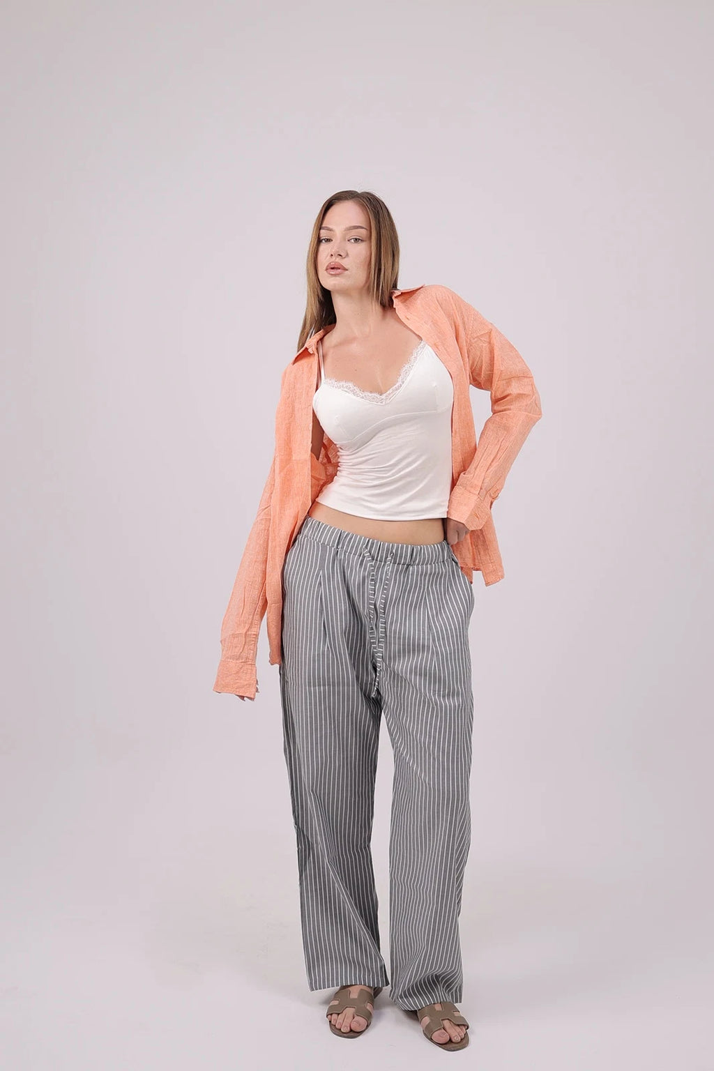 Monaco Stripe Trouser