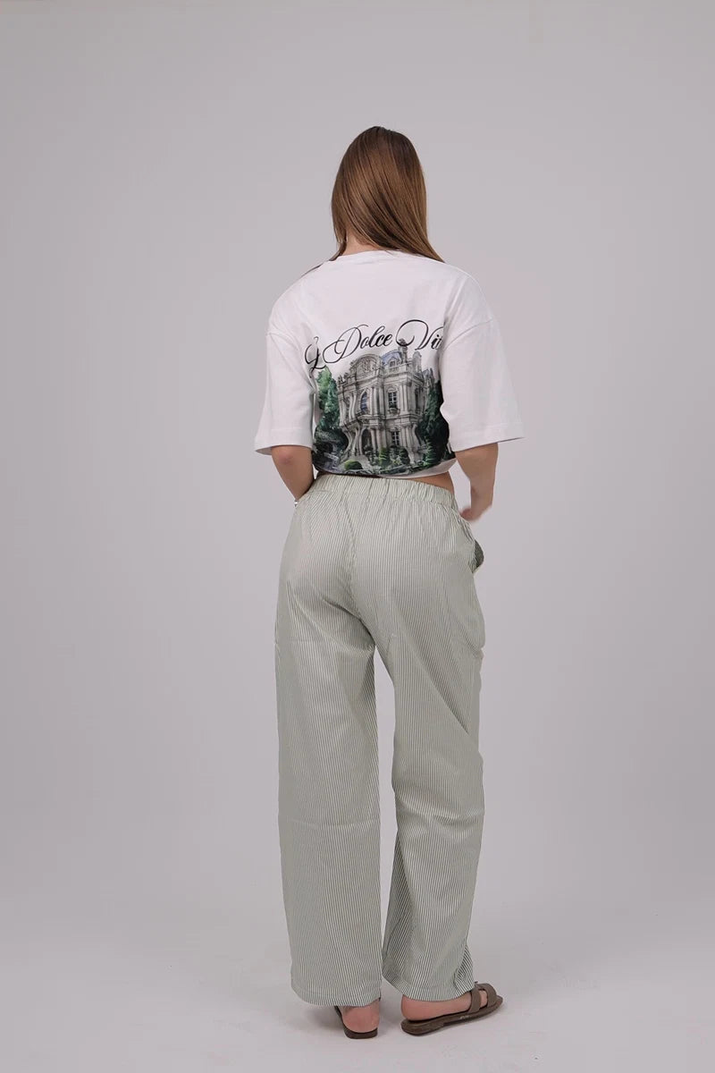 Amalfi Stripe Trouser