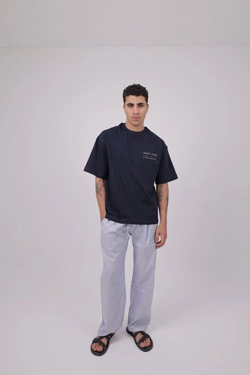 Capri Stripe Trouser men fit